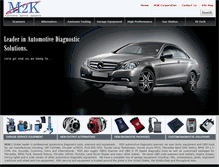 Tablet Screenshot of m2kinc.com